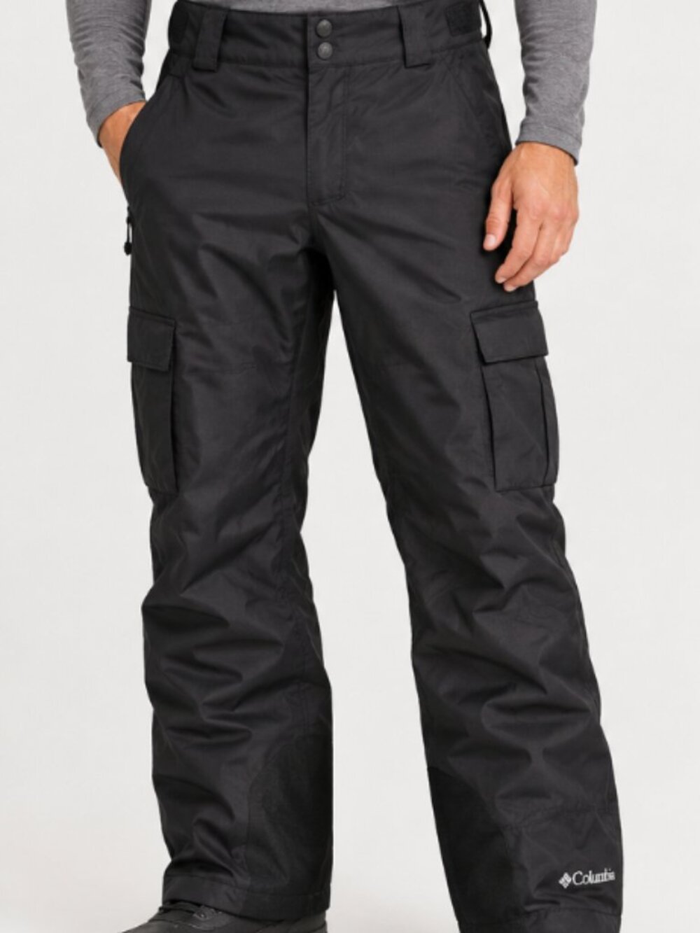 NWT Columbia Ridge 2 Run II Omni-Heat Omni-Tech Snow Ski Pants Men’s M Black